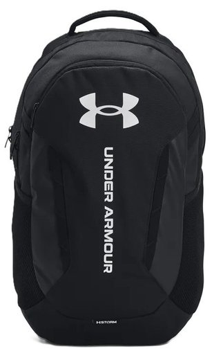 Under Armour Hustle 6.0 Backpack unisex, negro