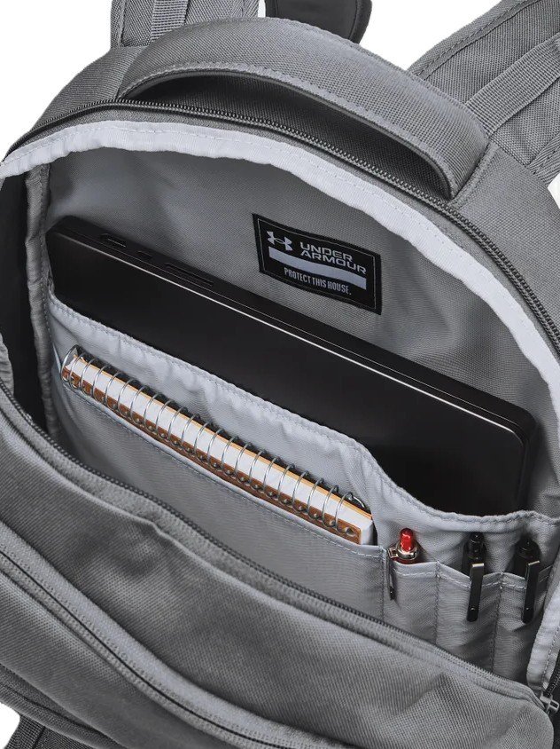 Under Armour Hustle 6.0 Backpack unisex, gris