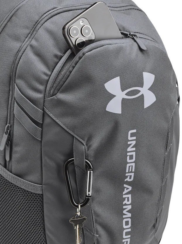 Under Armour Hustle 6.0 Backpack unisex, gris