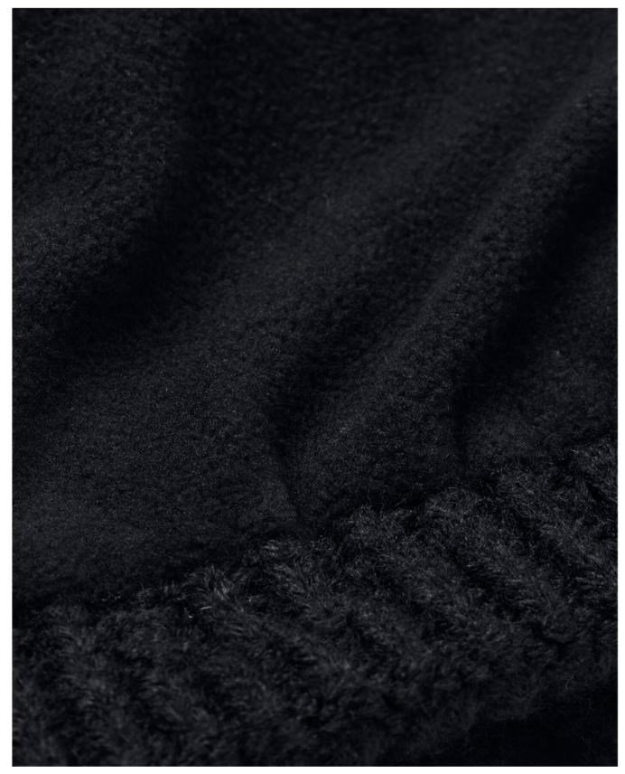 Under Armour Halftime Cable Knit gorro de punto para mujer, negro