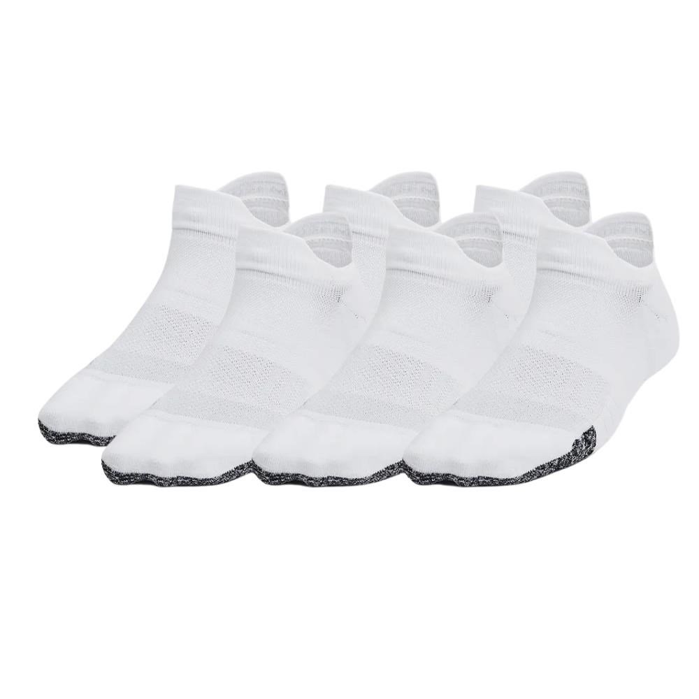 Under Armour Breathe calcetines de mujer (3 pares), blanco