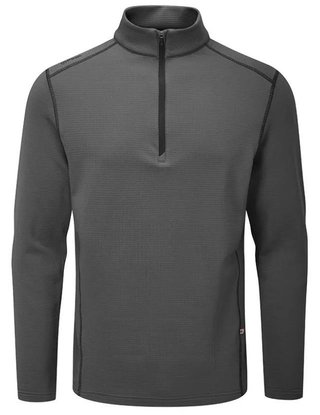 PING Half Zip Edwin sudadera de hombre, asphalt