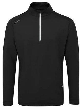 PING Latham Half Zip chaqueta polar de hombre, negra