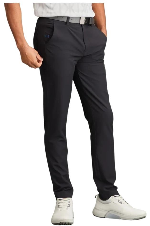 PING Alderley Slim Fit pantalones de hombre, negro