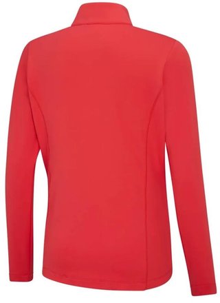 PING Aveline Half Zip de manga larga para mujer, cayenne