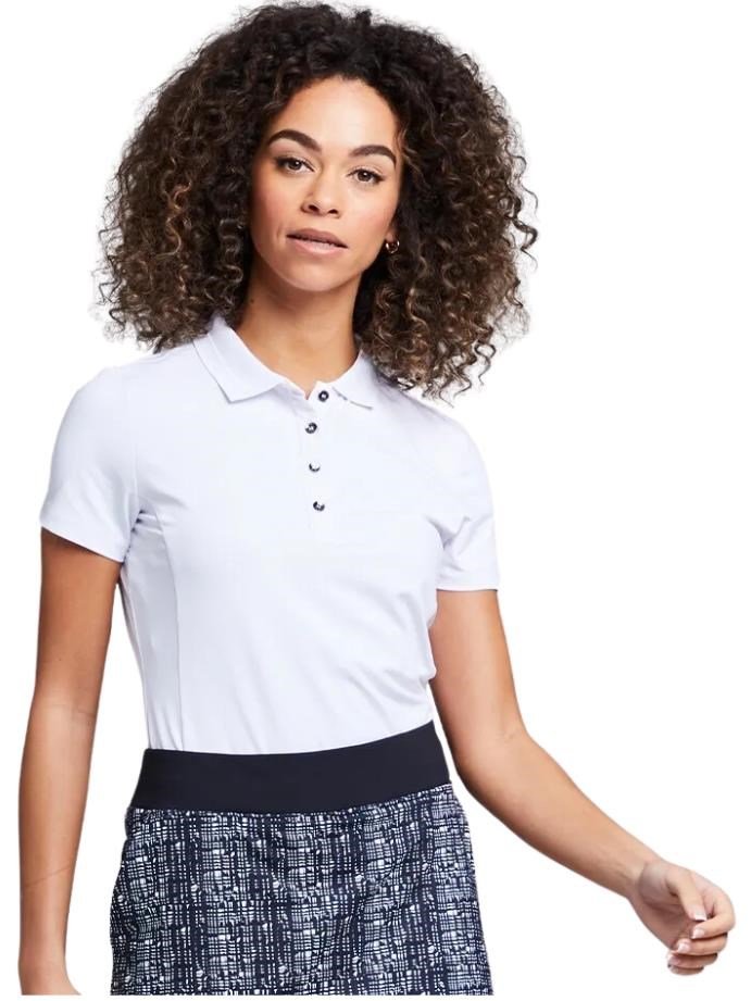 PING Sedona polo de mujer, blanco