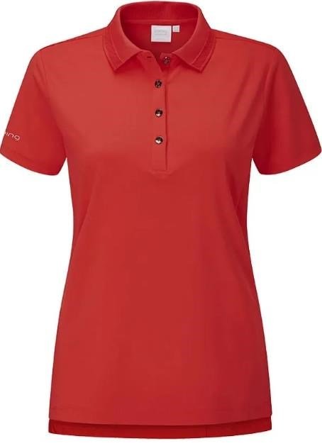 PING Sedona polo de mujer, rich red
