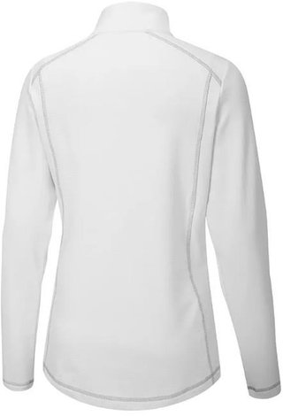 PING Sonya Fleece sudadera de mujer, blanca