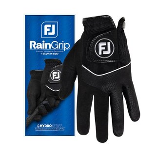 FootJoy RainGrip 24 guante de golf para hombre, negro
