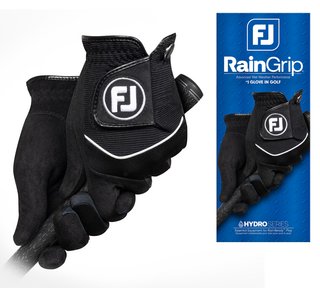 FootJoy RainGrip guante de mujer (1 par), negro
