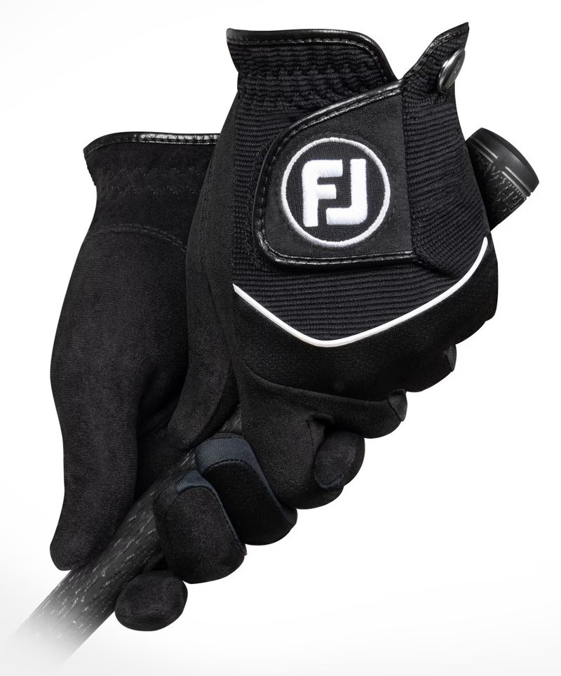 FootJoy RainGrip guante de mujer (1 par), negro