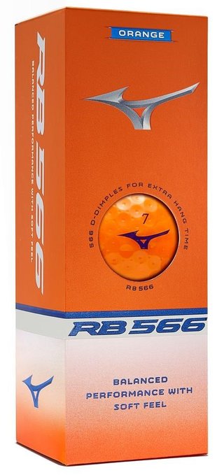 Mizuno RB 566 pelotas de golf, naranjas