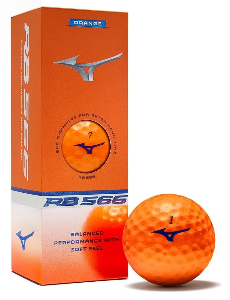 Mizuno RB 566 pelotas de golf, naranjas