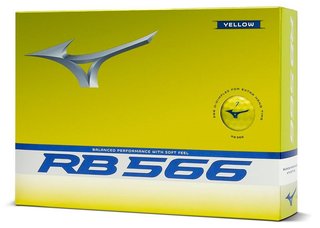 Mizuno RB 566 pelotas de golf, amarillas