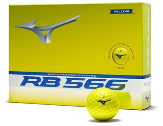 Mizuno RB 566 pelotas de golf, amarillas