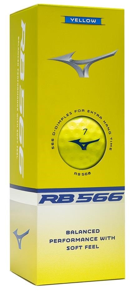 Mizuno RB 566 pelotas de golf, amarillas