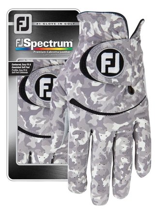 FootJoy Spectrum guante de golf para hombre, blanco/gris