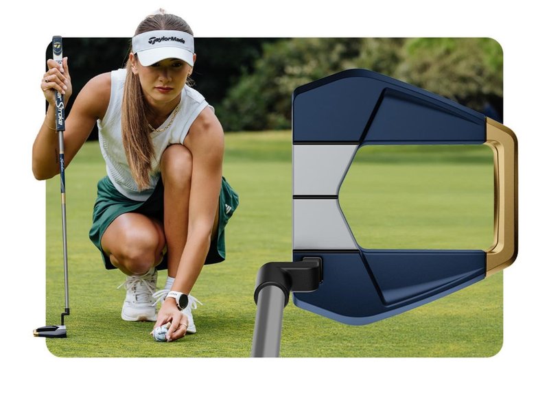 TaylorMade Kalea Gold Spider S putter de mujer