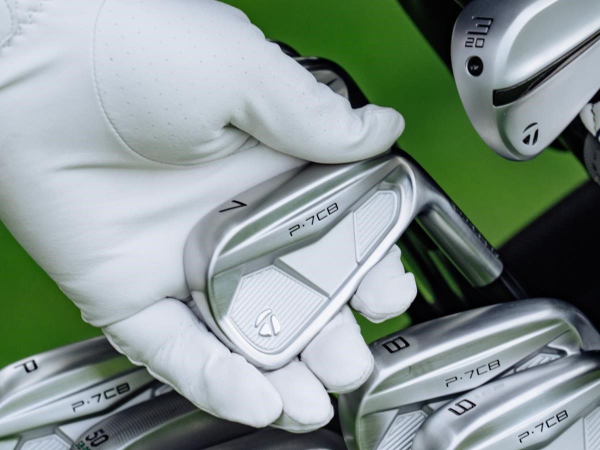 TaylorMade P7CB hierros de hombre, acero