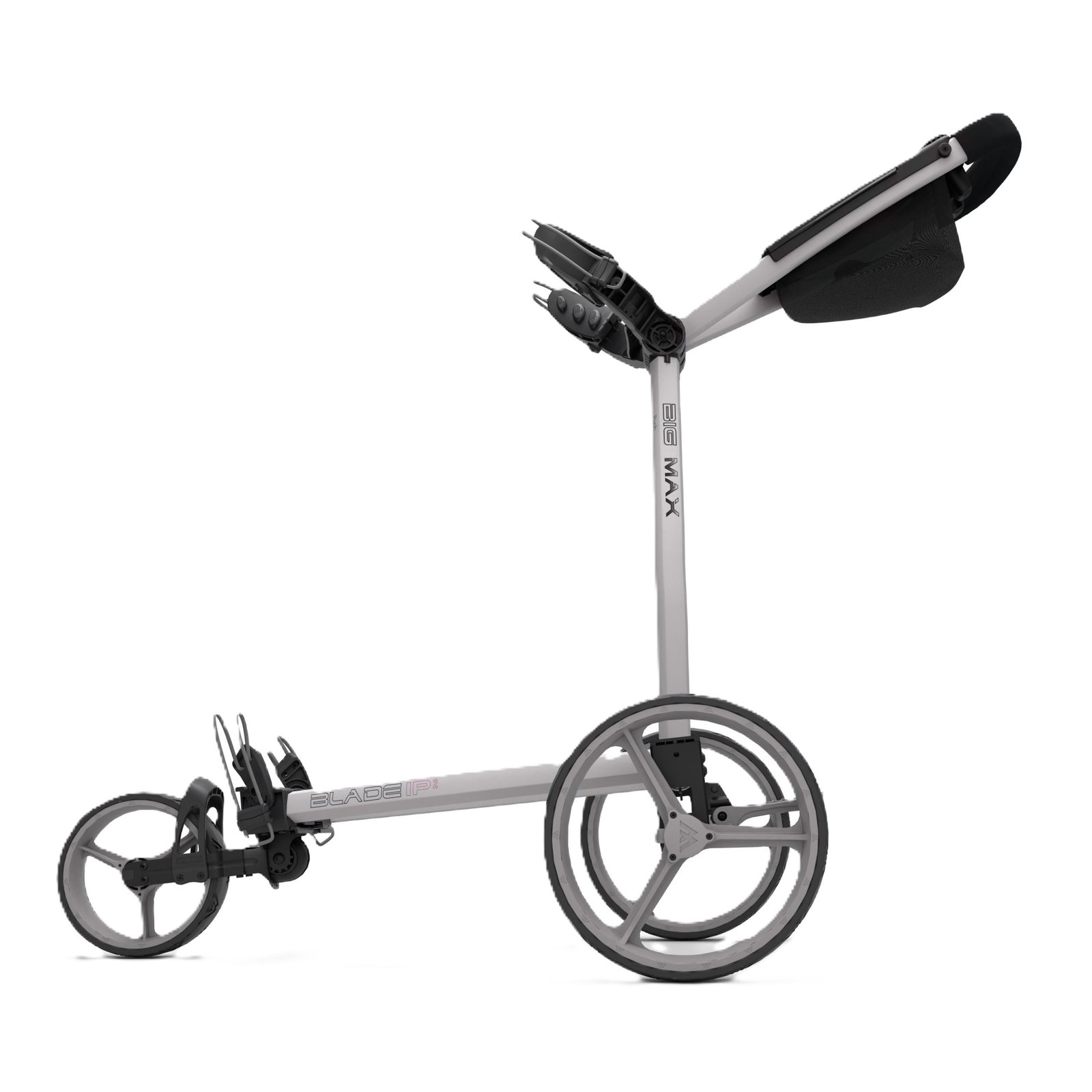 Big Max Blade IP 2.0 carrito manual de golf, gris/carbón
