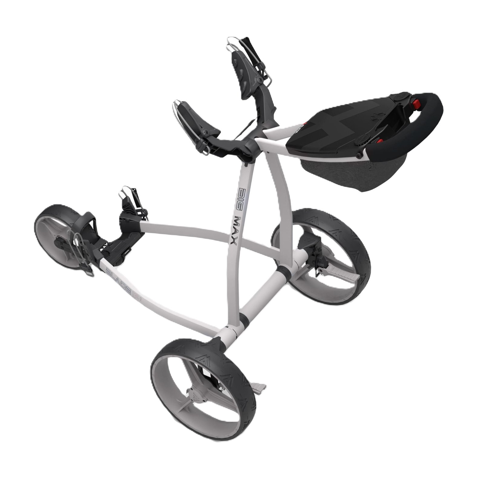 Big Max Blade IP 2.0 carrito manual de golf, gris/carbón