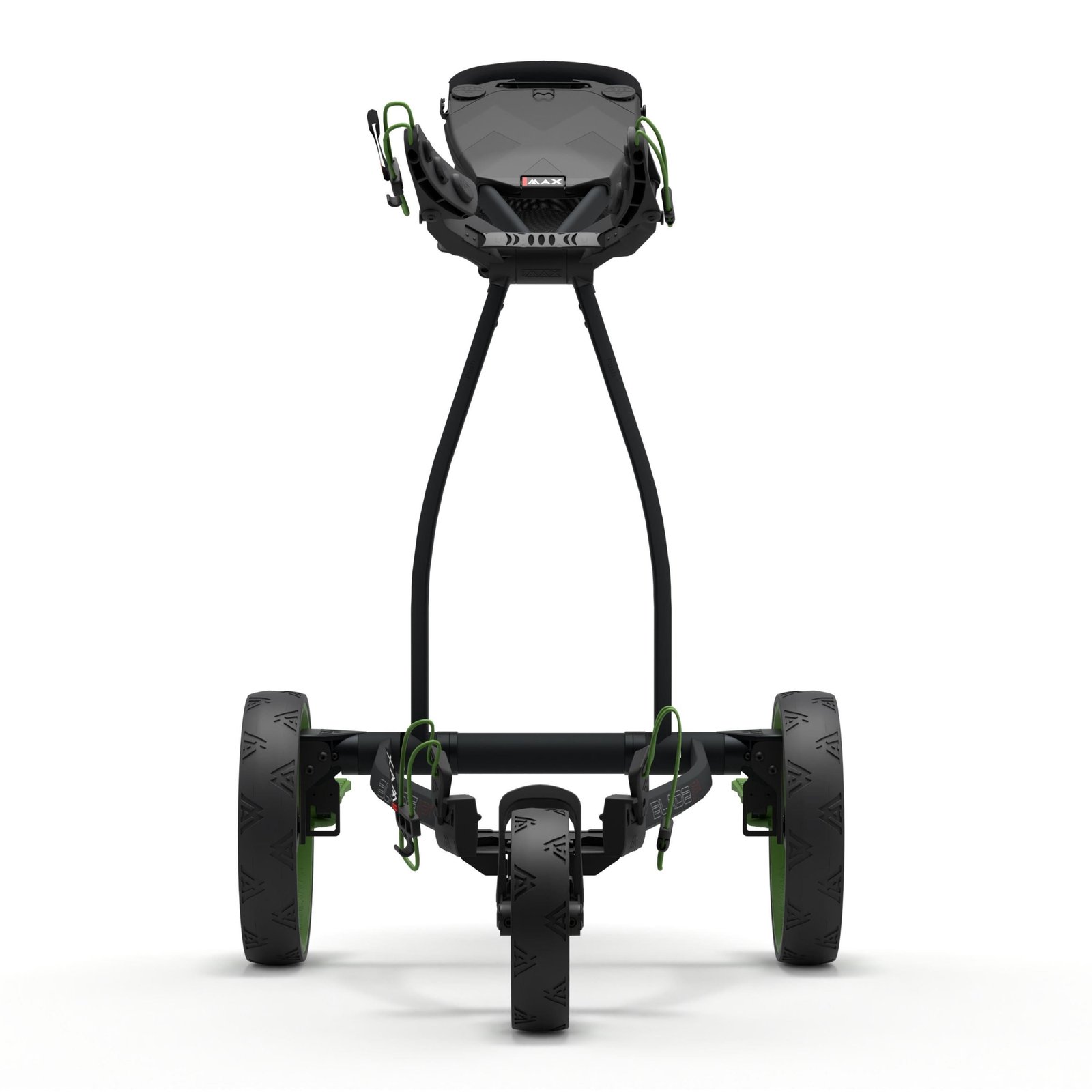 Big Max Blade IP 2.0 carrito manual de golf, negro/lima