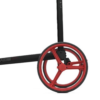 Big Max Blade IP 2.0 carrito manual de golf, negro/rojo