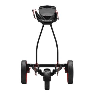 Big Max Blade IP 2.0 carrito manual de golf, negro/rojo