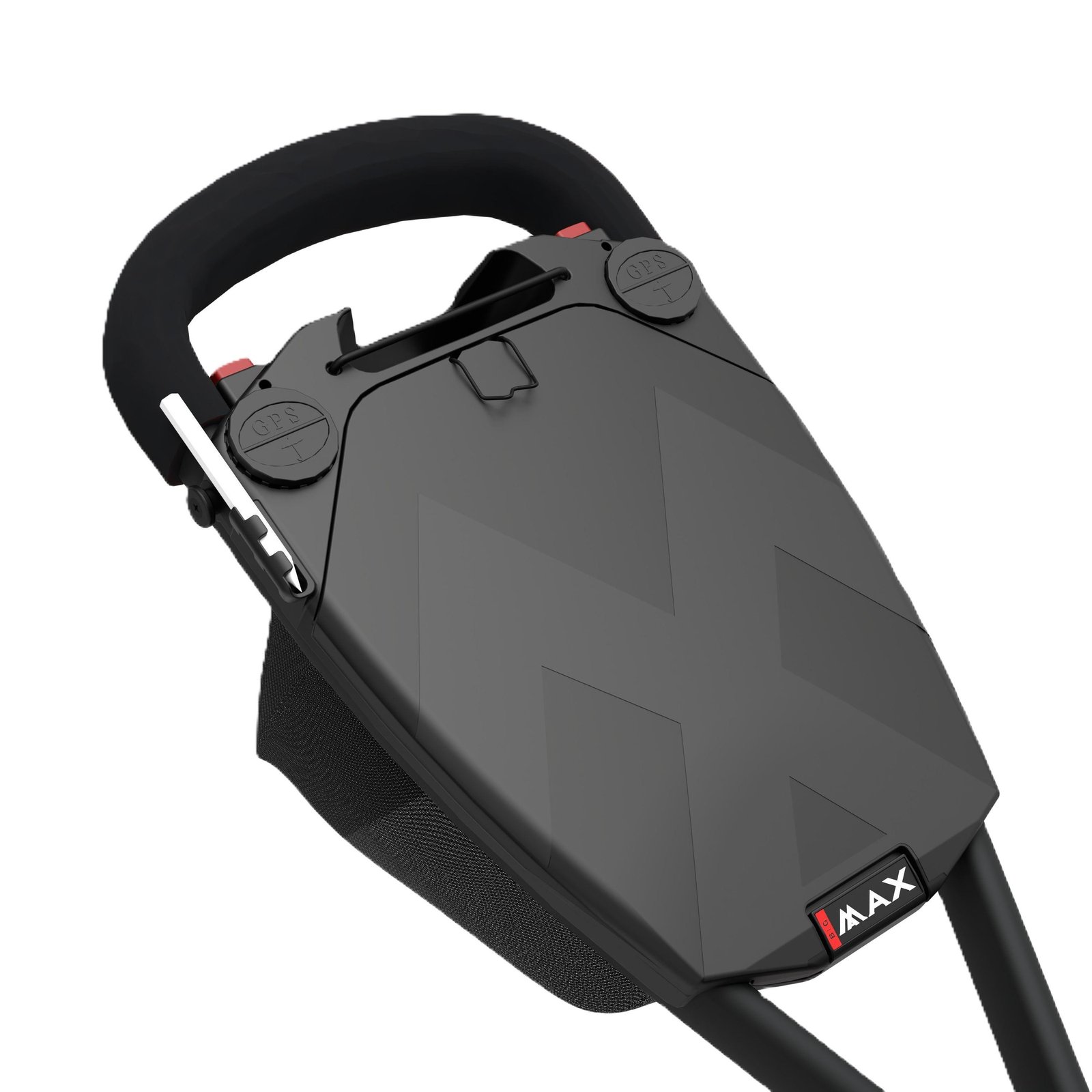 Big Max Blade IP 2.0 carrito manual de golf, negro/rojo