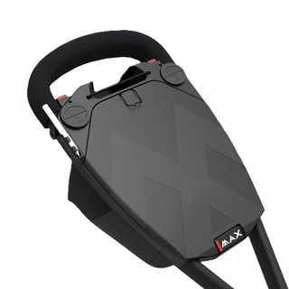 Big Max Blade IP 2.0 carrito manual de golf, negro/rojo