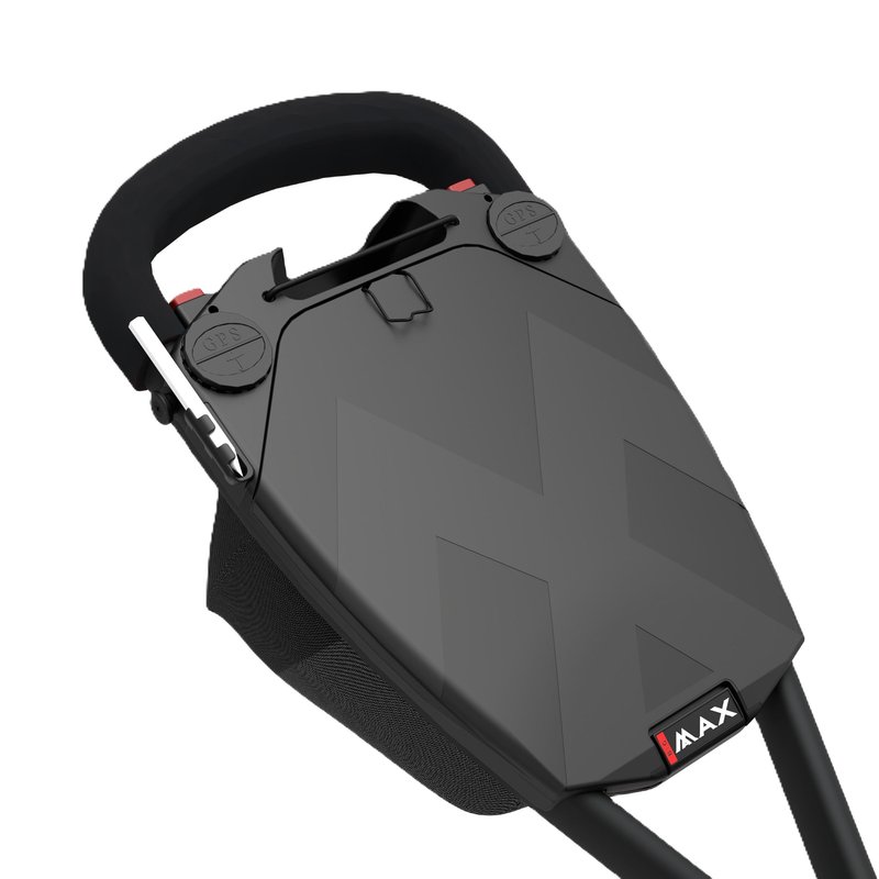Big Max Blade IP 2.0 carrito manual de golf, negro/rojo