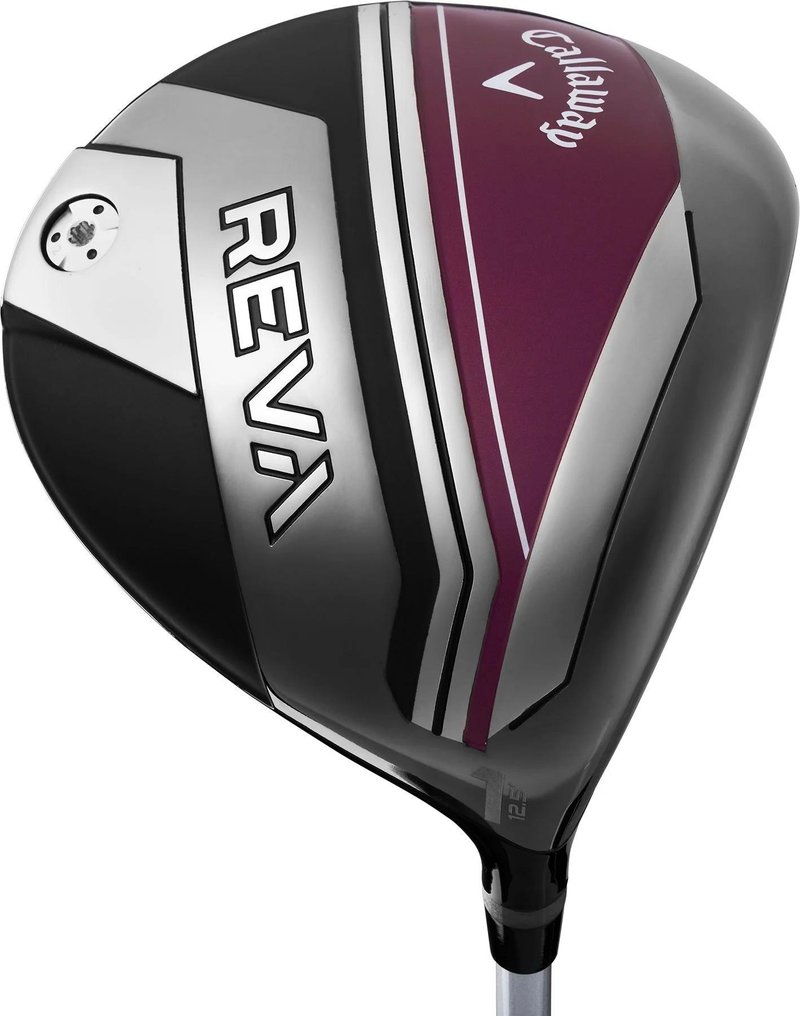 Callaway Reva 8PC Eggplant set de golf para mujer, grafito