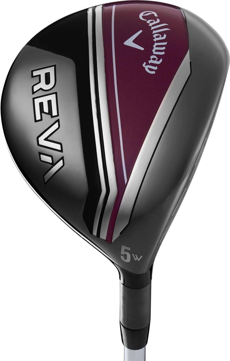Callaway Reva 8PC Eggplant set de golf para mujer, grafito