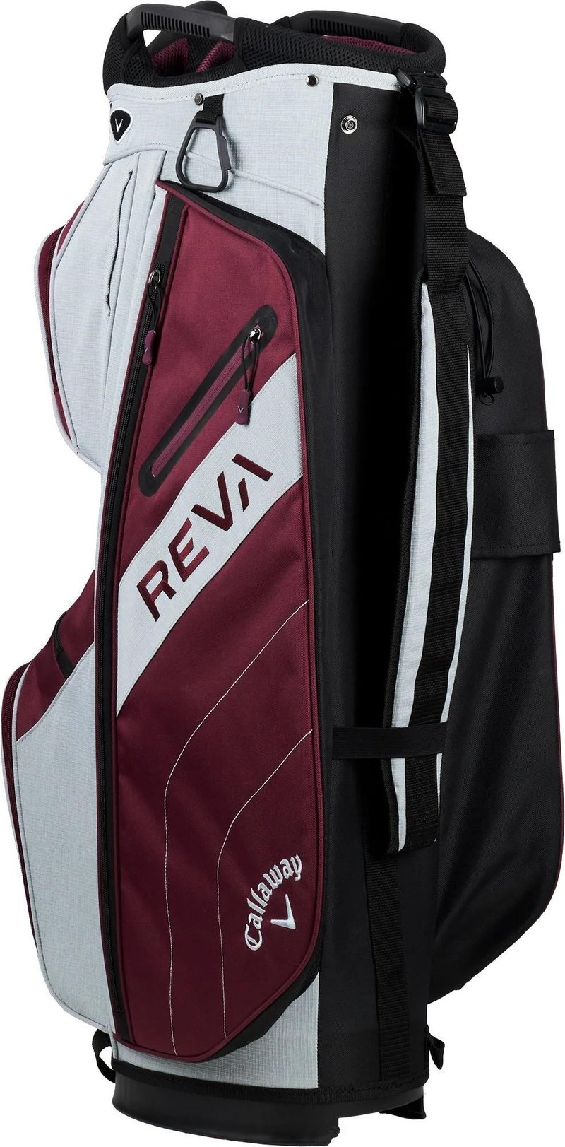 Callaway Reva 8PC Eggplant set de golf para mujer, grafito