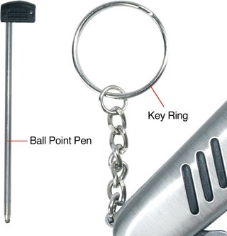 PGA Tour Multi-Tool Outil Polyvalent herramienta de divot, plateada