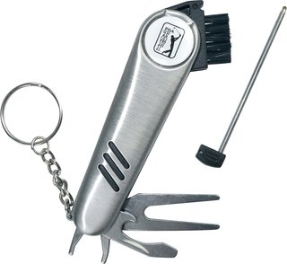 PGA Tour Multi-Tool Outil Polyvalent herramienta de divot, plateada