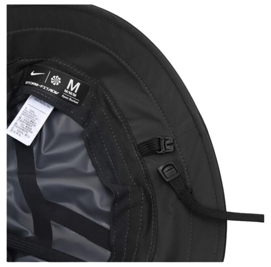 Nike Storm-Fit Apex sombrero de cubo 2024, negro/antracita