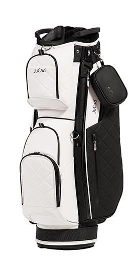 JuCad First Class cart bag, negro/blanco