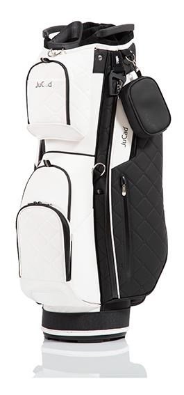 JuCad First Class cart bag, negro/blanco