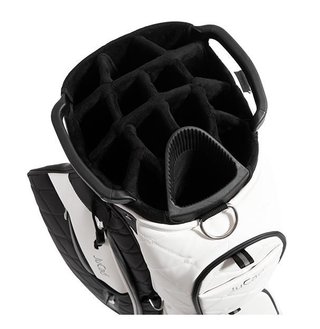 JuCad First Class cart bag, negro/blanco