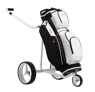 JuCad First Class cart bag, negro/blanco
