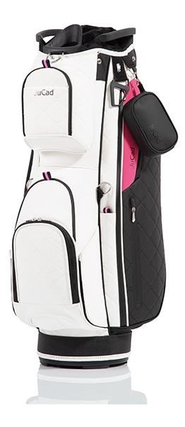 JuCad First Class cart bag, negro-rosa
