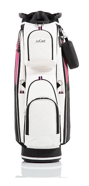 JuCad First Class cart bag, negro-rosa