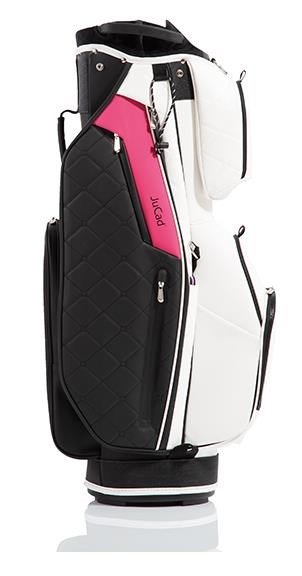 JuCad First Class cart bag, negro-rosa