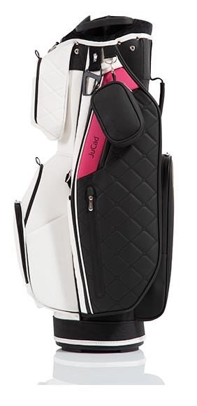 JuCad First Class cart bag, negro-rosa