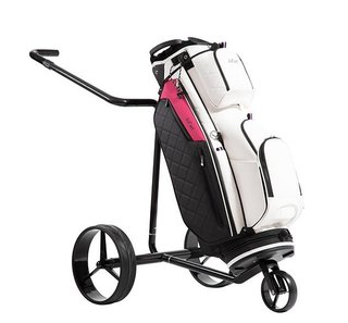 JuCad First Class cart bag, negro-rosa