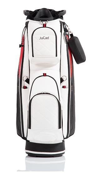 JuCad First Class cart bag, negro-rojo