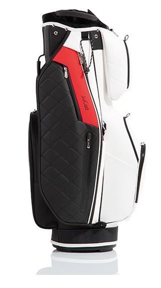 JuCad First Class cart bag, negro-rojo