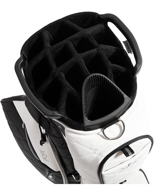 JuCad First Class cart bag, negro-rojo