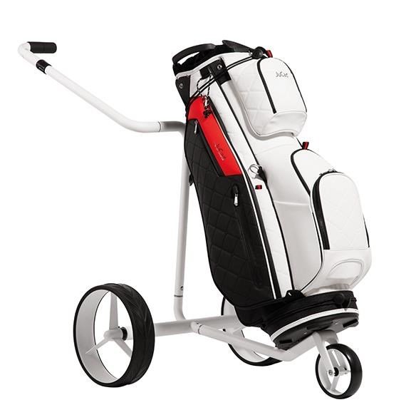 JuCad First Class cart bag, negro-rojo